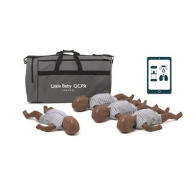 Laerdal Little Baby QCPR - Dark Skin - 4 Pack