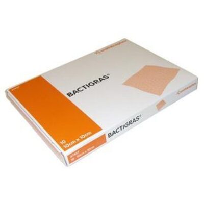 Bactigras Dressing 5cm x 5cm - Pack of 50