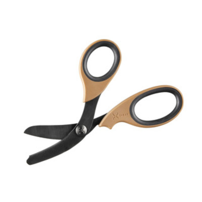 XShear Black Titanium + Coyote Brown S/S 7.5" Heavy Duty Trauma Shears