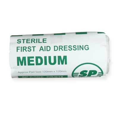 SP Medium Sterile Flow Wrapped HSE Dressing - 12 x 12cm