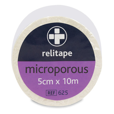 Relitape Microporous Tape - 5cm x 10m