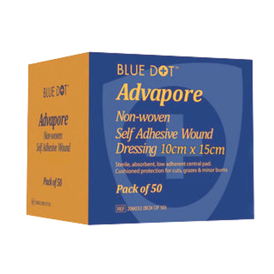 Advapore Non Woven Wound Dressing 10 x 15cm - Box of 50