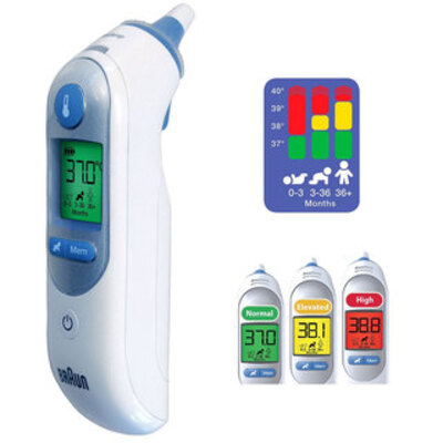 Braun Thermoscan 7 IRT6520 Tympanic Ear Thermometer