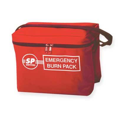 SP Parabag Burn Pack Carry Bag - EMPTY, Nylon, Dustproof and Water Resistant, Red