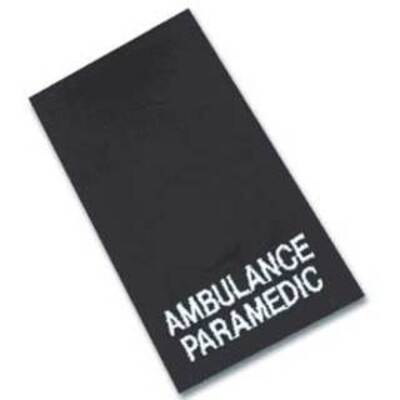 Epaulettes - AMBULANCE PARAMEDIC - Pair - Royal Blue