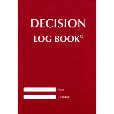 Decision Log Book - Single Copy