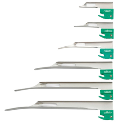 Callisto Single Use Laryngoscope Blade - Miller Size 1 - Box of 10