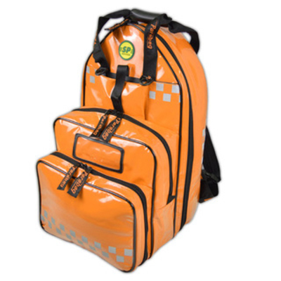 SP Parabag First Responder AED & Oxygen Backpack - TPU, Heavy-Duty, Orange