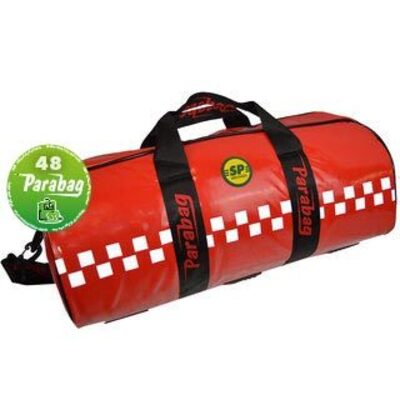 SP Parabag Emergency Resus Barrel Bag - TPU, Heavy Duty, Red