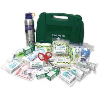 BS 8599 First Aid Kit with Fire Extinguisher