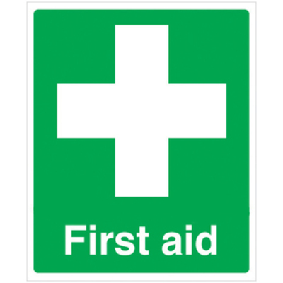 First Aid Sign 150mm x 110mm