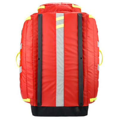 G3 Clinician 4-Cell EMS Backpack - Foam Lined, Reflective, Red