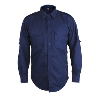 Bastion Tactical Long Sleeve Shirt - Navy - Small