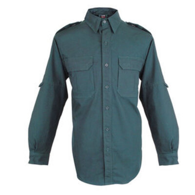 Bastion Tactical Long Sleeve Shirt Midnight Green XXLarge