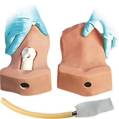 Cricothyrotomy Trainer with Four Overlay Skins