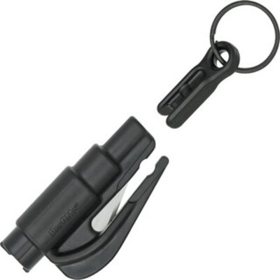 Res-Q-Me Window Punch & Seat Belt Cutter - Black