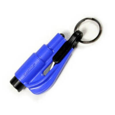 Res-Q-Me Window Punch & Seat Belt Cutter - Blue