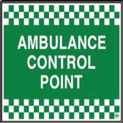 Ambulance Control Point 3 Sided Panel