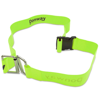 Donway Straps: Plastic Release Buckle/Metal Loop Lock -5'2 - Yellow