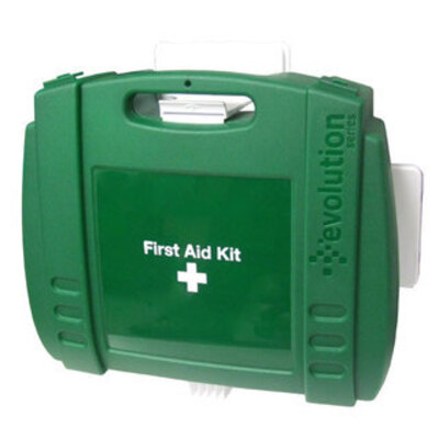 Hotel First Aid Kit in Large Green Evolution Box